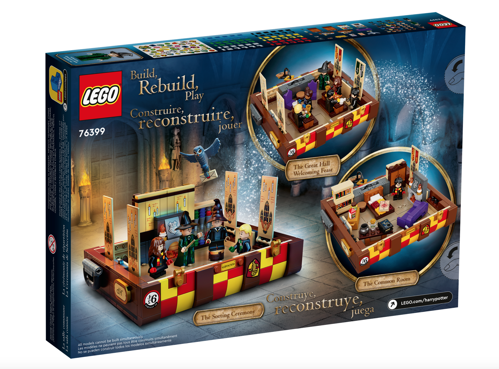 [飛米樂高積木磚賣店] LEGO 76399 Harry Potter-霍格華茲魔法大皮箱