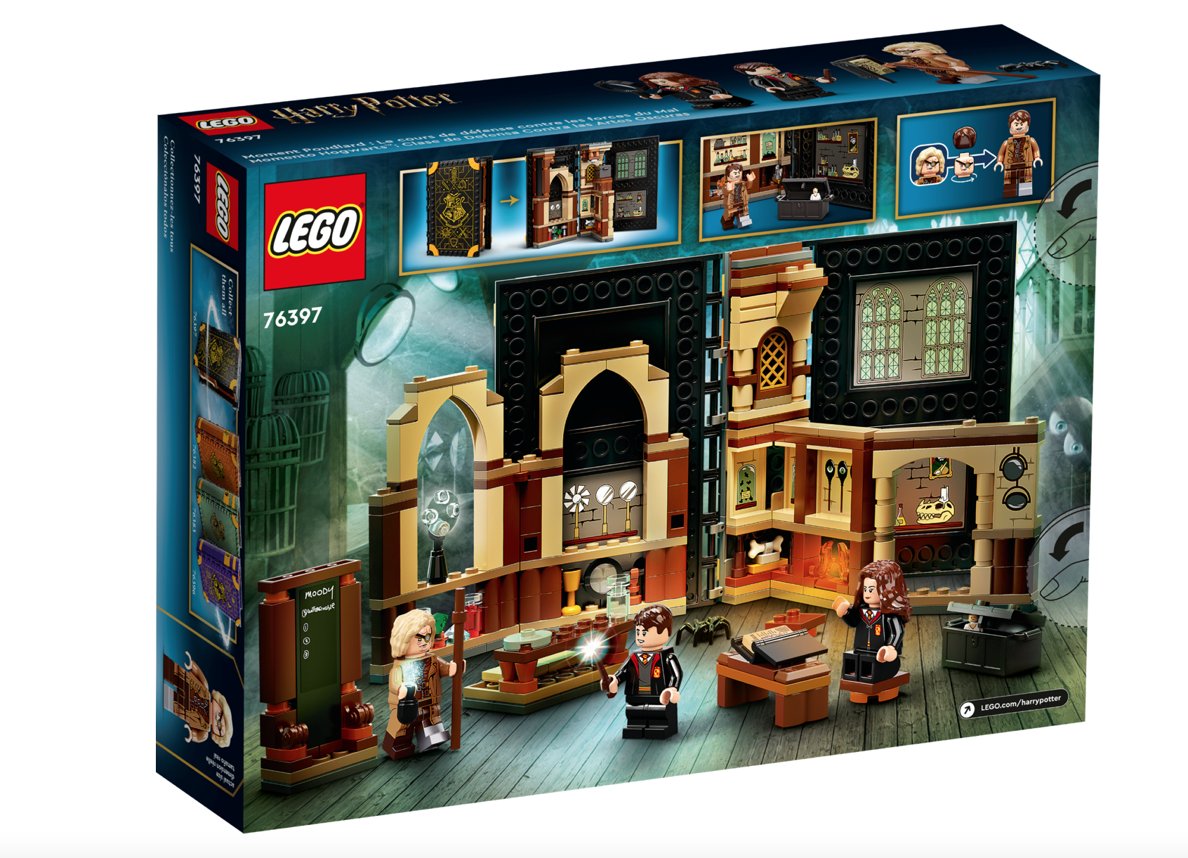 [飛米樂高積木磚賣店] LEGO 76397 Harry Potter-霍格華茲魔法書：黑魔法防禦學