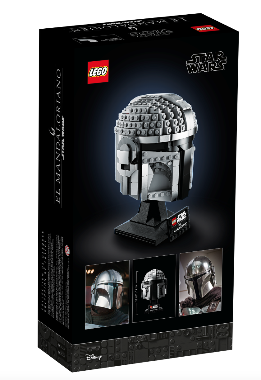 [飛米樂高積木磚賣店] LEGO 75328 Star Wars-曼達洛人頭盔