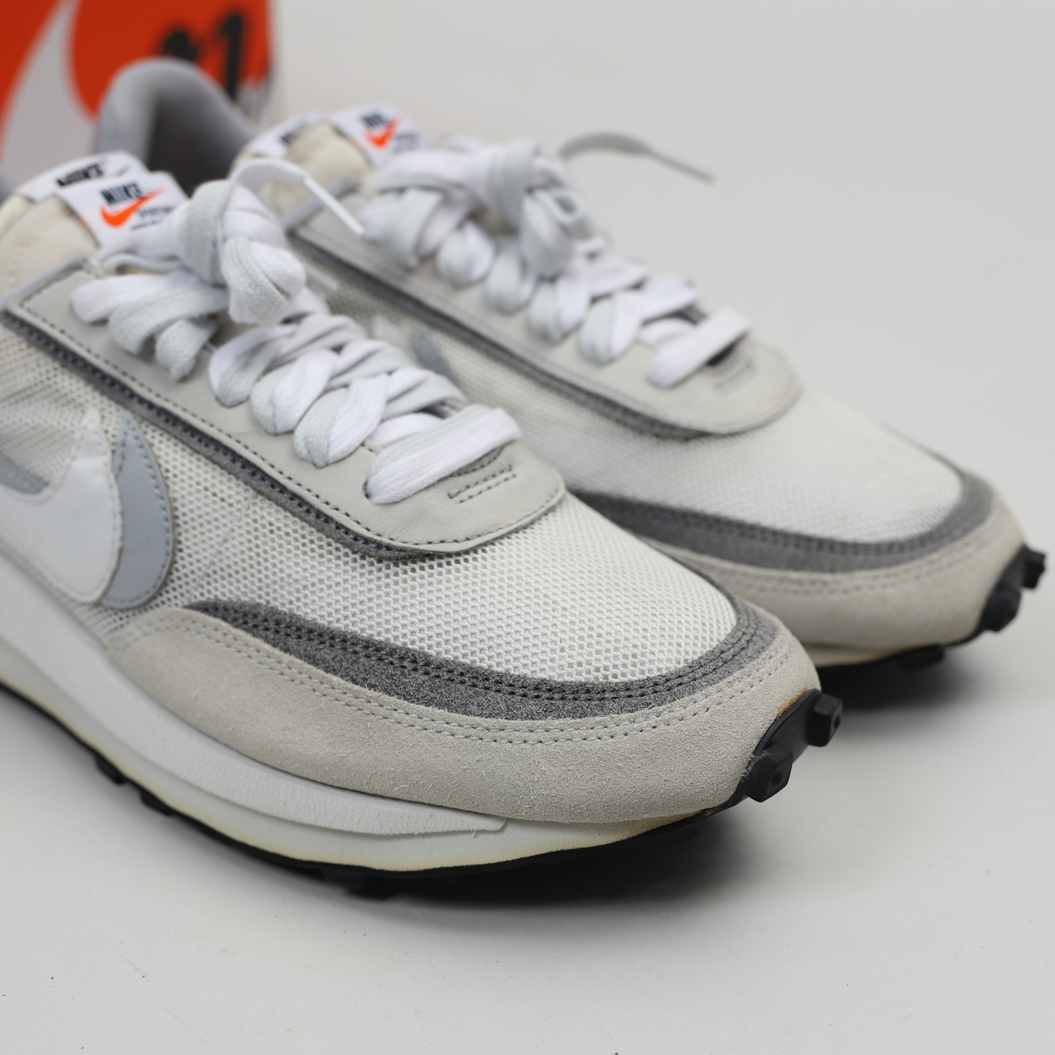 SACAI X NIKE LD WAFFLE 初代白灰雙勾絕版【BV0073-100】