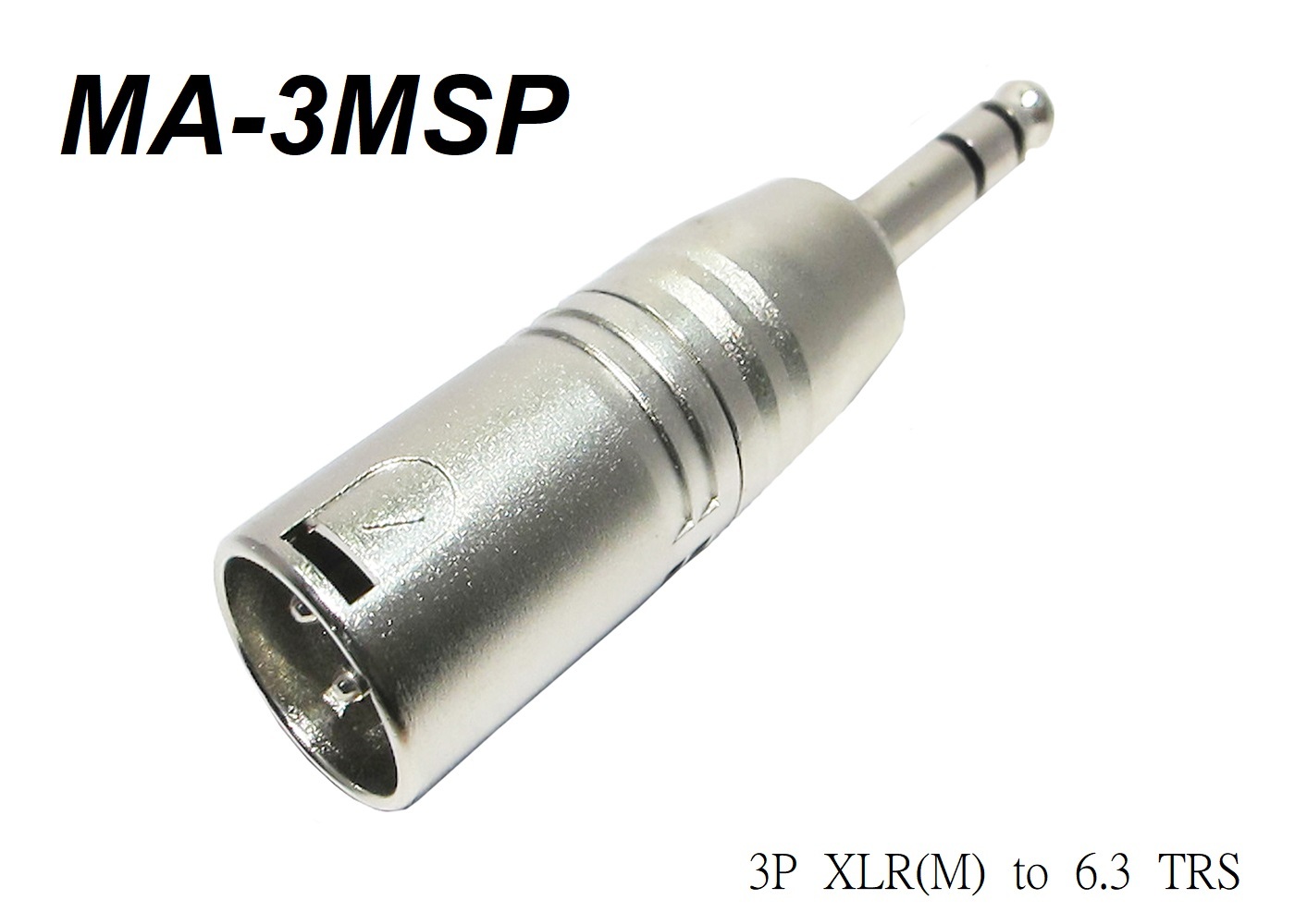 【多款規格】 Stander 轉接頭 XLR轉6.3 雙聲道 XLR to TRS 卡農公 轉 6.3公 卡農母 轉 6.3公 Cannon to 6.3｜ MA-3FSP (XLR母 轉 6.3mm公) / MA-3MSP (XLR公 轉 6.3mm公)