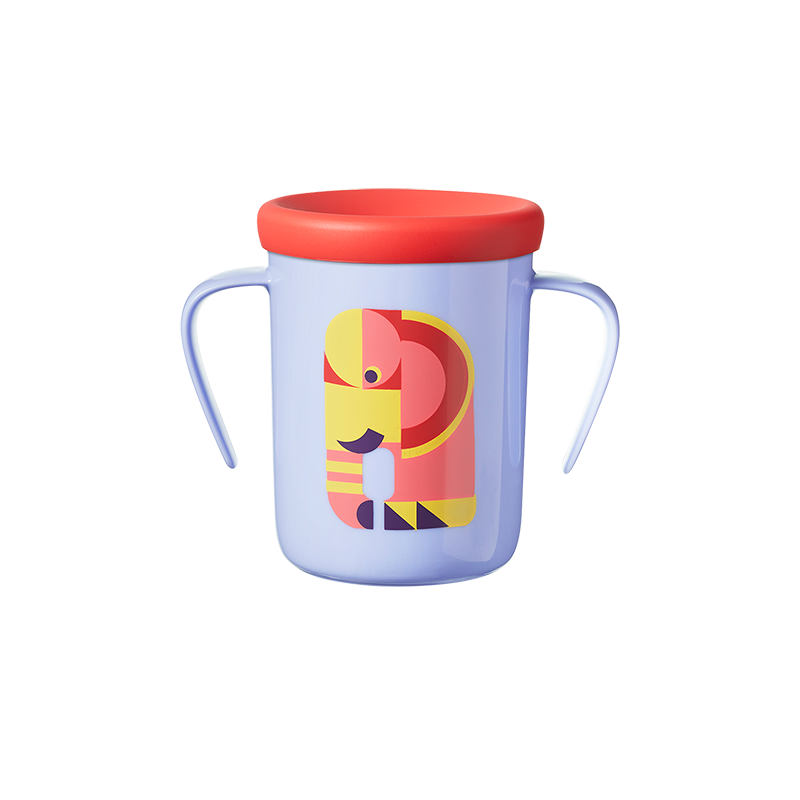 Tommee Tippee - 360 Trainer Cup (200ml) - Purple/Green