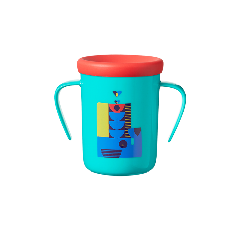 Tommee Tippee - 360 Trainer Cup (200ml) - Purple/Green