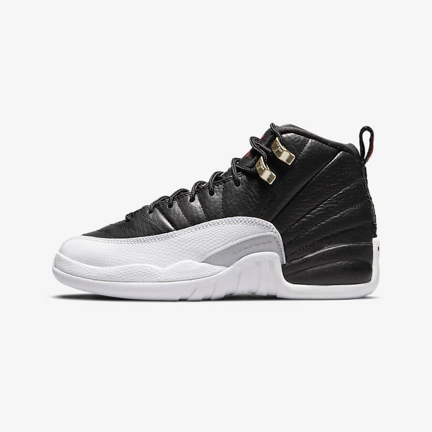 -(D2a)-AIR JORDAN 12 RETRO (GS) "PLAYOFFS"-153265 006