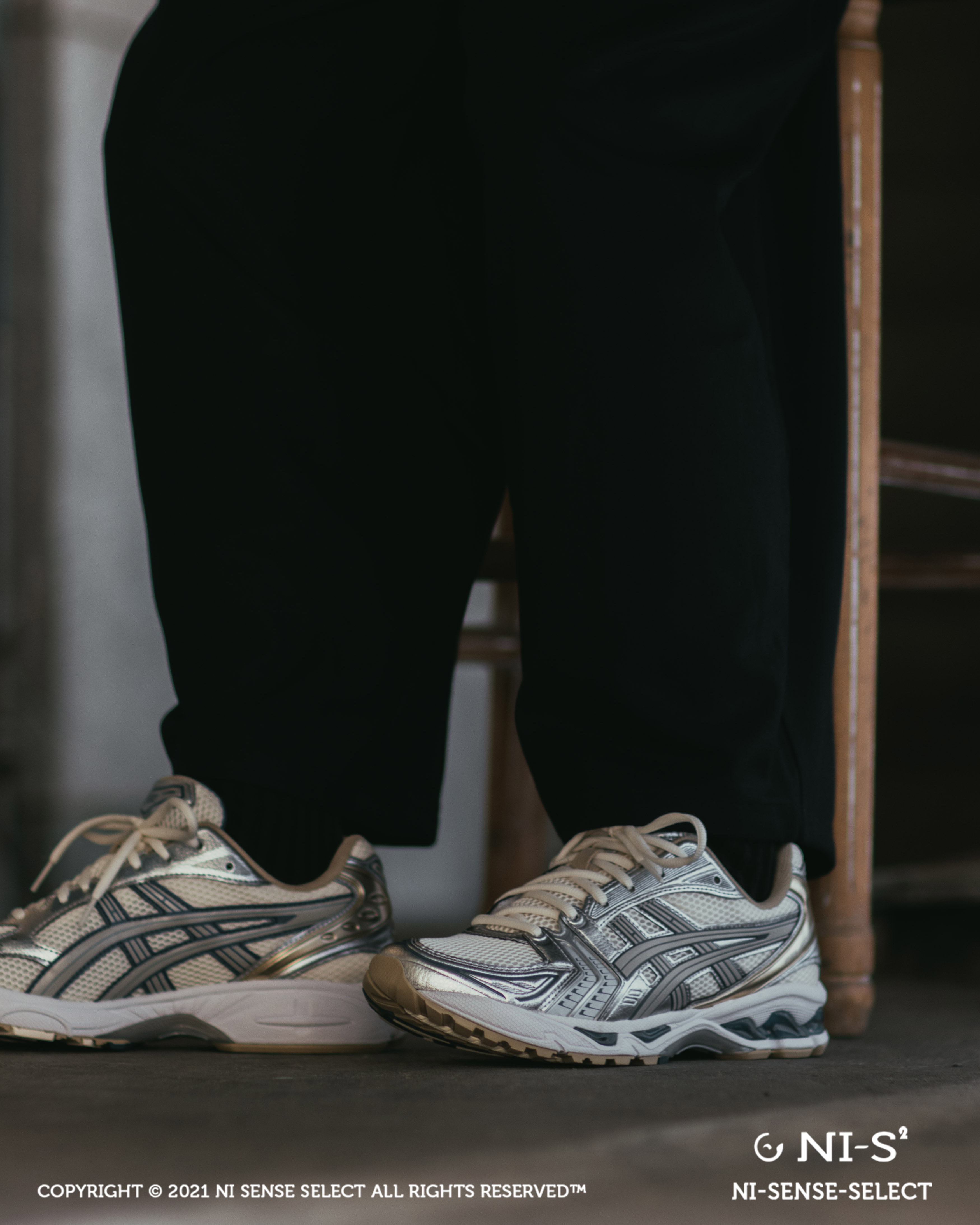 Asics GEL-KAYANO 14 銀藍