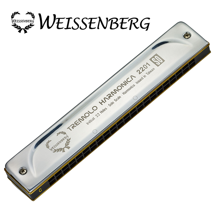 WEISSENBERG 威森堡 韋笙堡 2201 SO 22孔 複音 口琴
