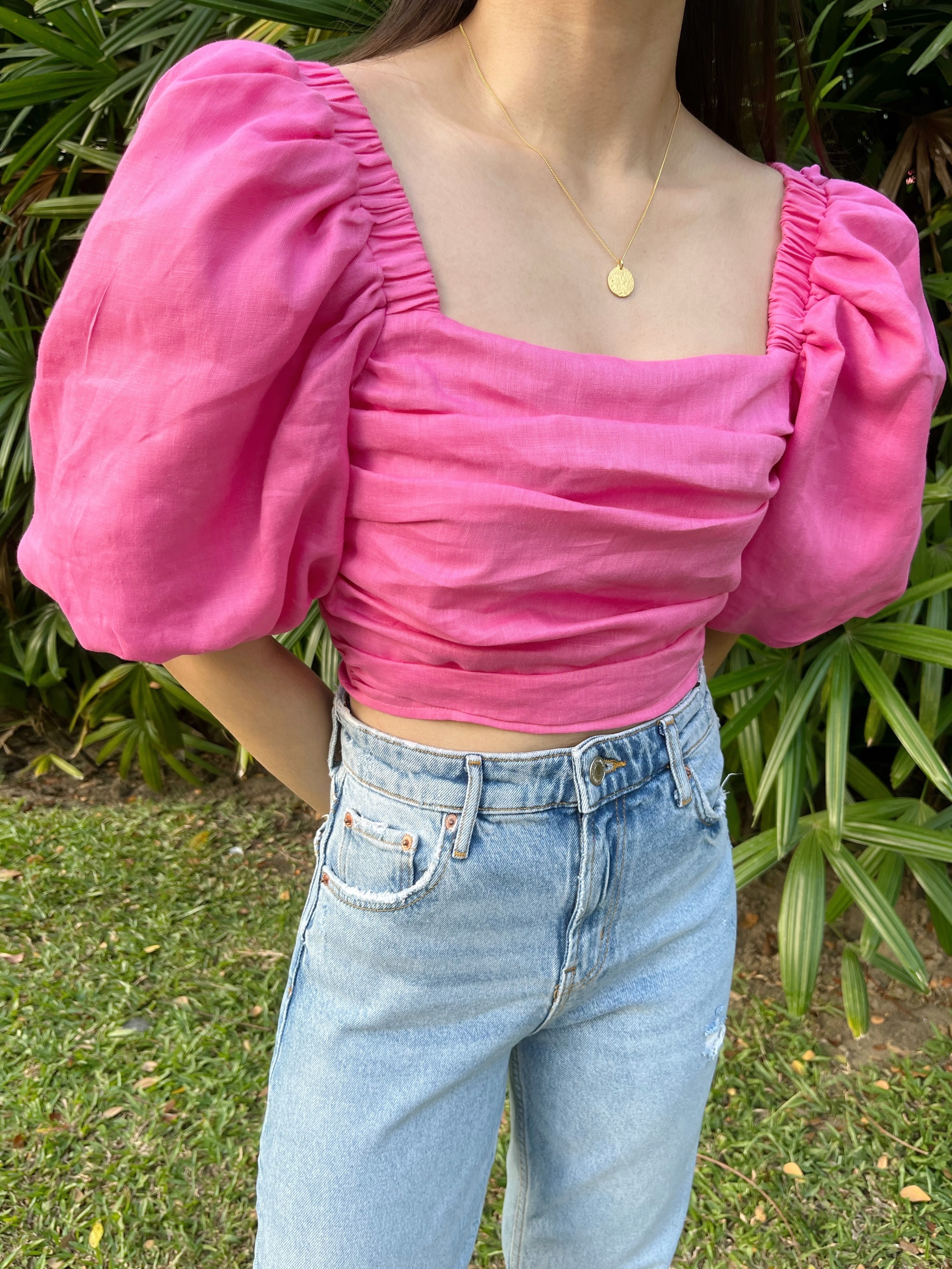 Florence Linen Top (Special Release)