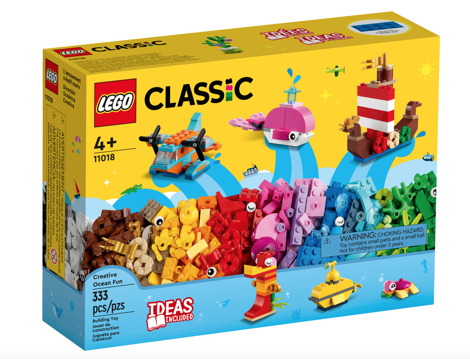 [飛米樂高積木磚賣店] LEGO 11018 Classic-創意海洋套裝