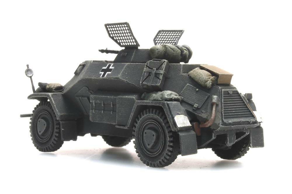 Artitec 387.105-GR HO規 Sd.Kfz 221 4 Rad MG 34 grau 裝甲車