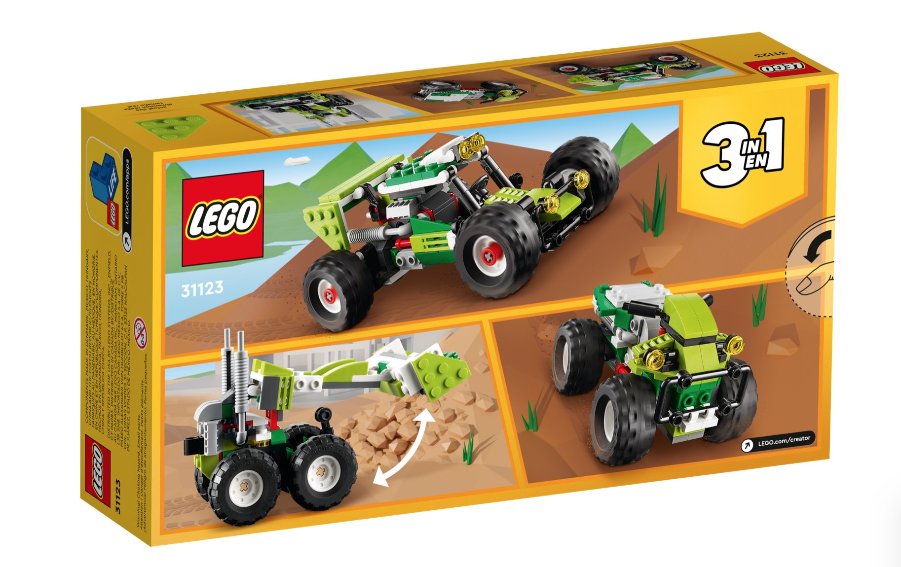 [飛米樂高積木磚賣店] LEGO 31123 Creator-越野車