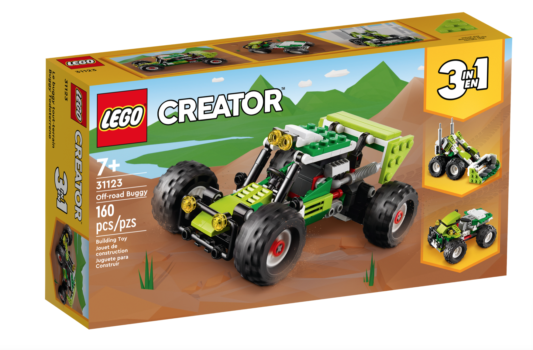 [飛米樂高積木磚賣店] LEGO 31123 Creator-越野車
