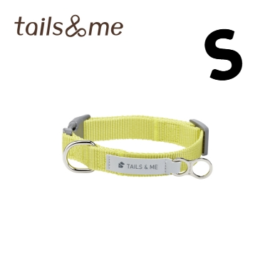 Tails & Me 尼龍頸圈 - 檸黃 S  ( 寬1.5cm / 頸圍22-30cm )