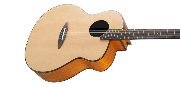 aNueNue aNueNue 彩虹人 木吉他 L10羽毛鳥 面單板吉他 第 4 張圖片｜三峽烏克麗麗