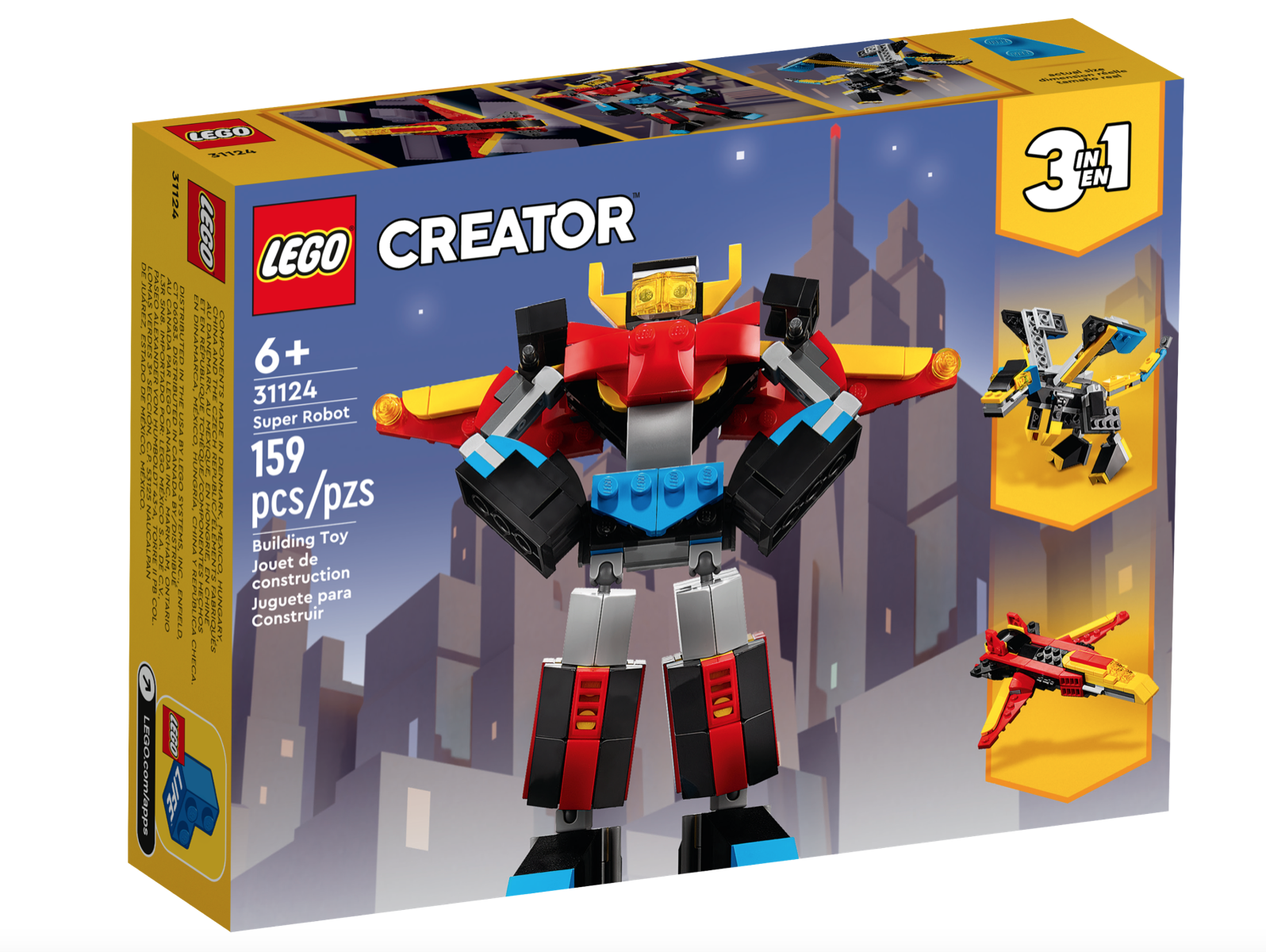 [飛米樂高積木磚賣店] LEGO 31124 Creator-超級機器人