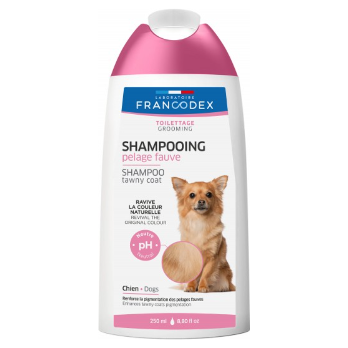 Francodex 犬用啡毛洗毛水 250ml（美容護理）