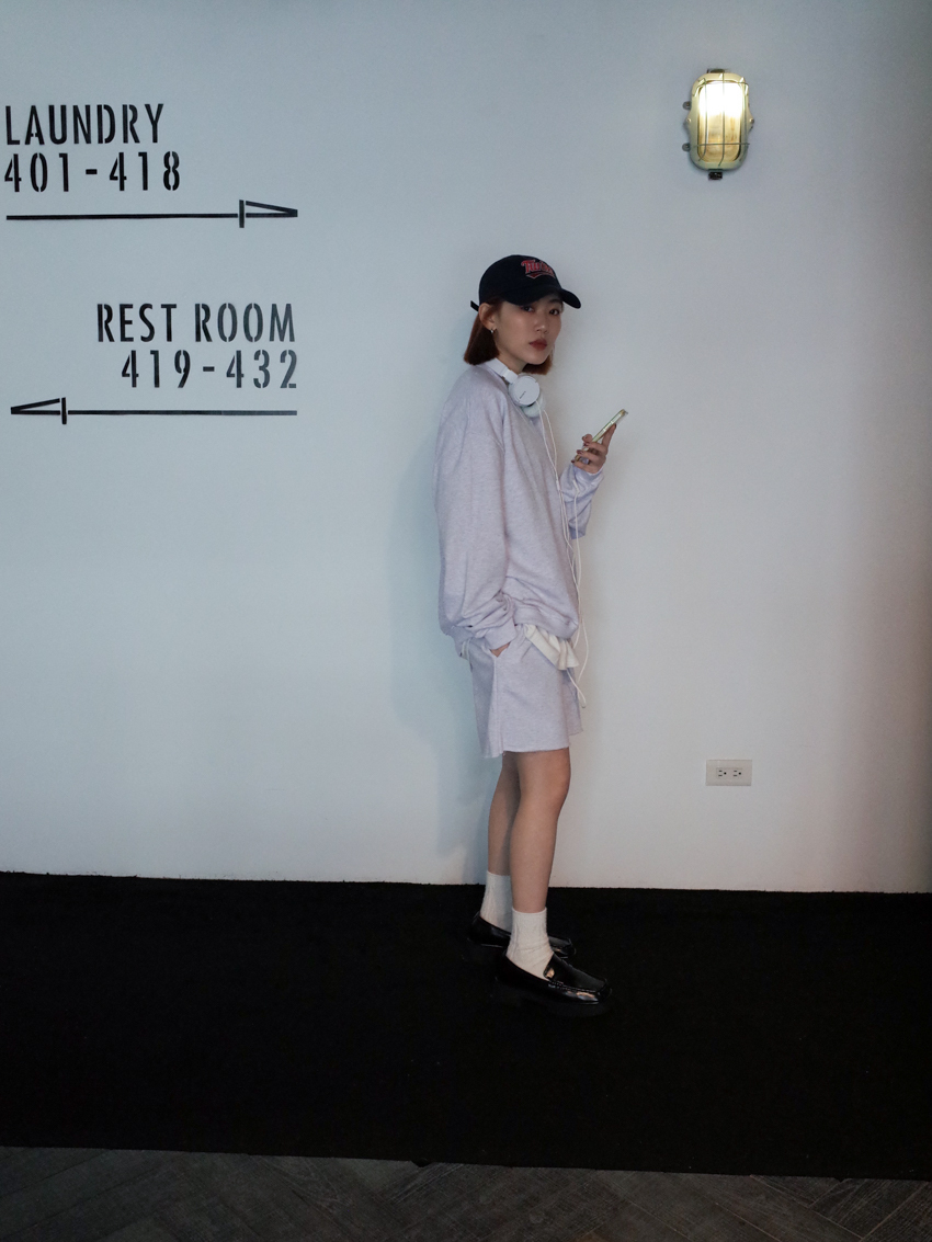 lime vibes v-neck sporty co-ords