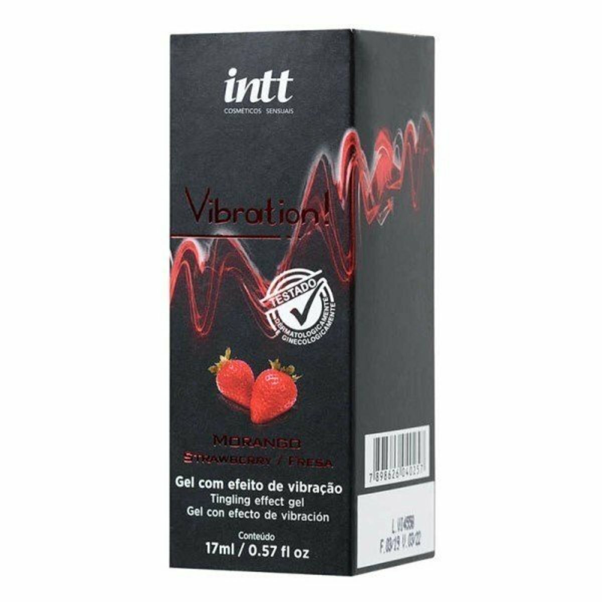 巴西 Intt Vibration 跳跳糖感 (草莓味 | 可口交) 爆跳式高潮液 17ml