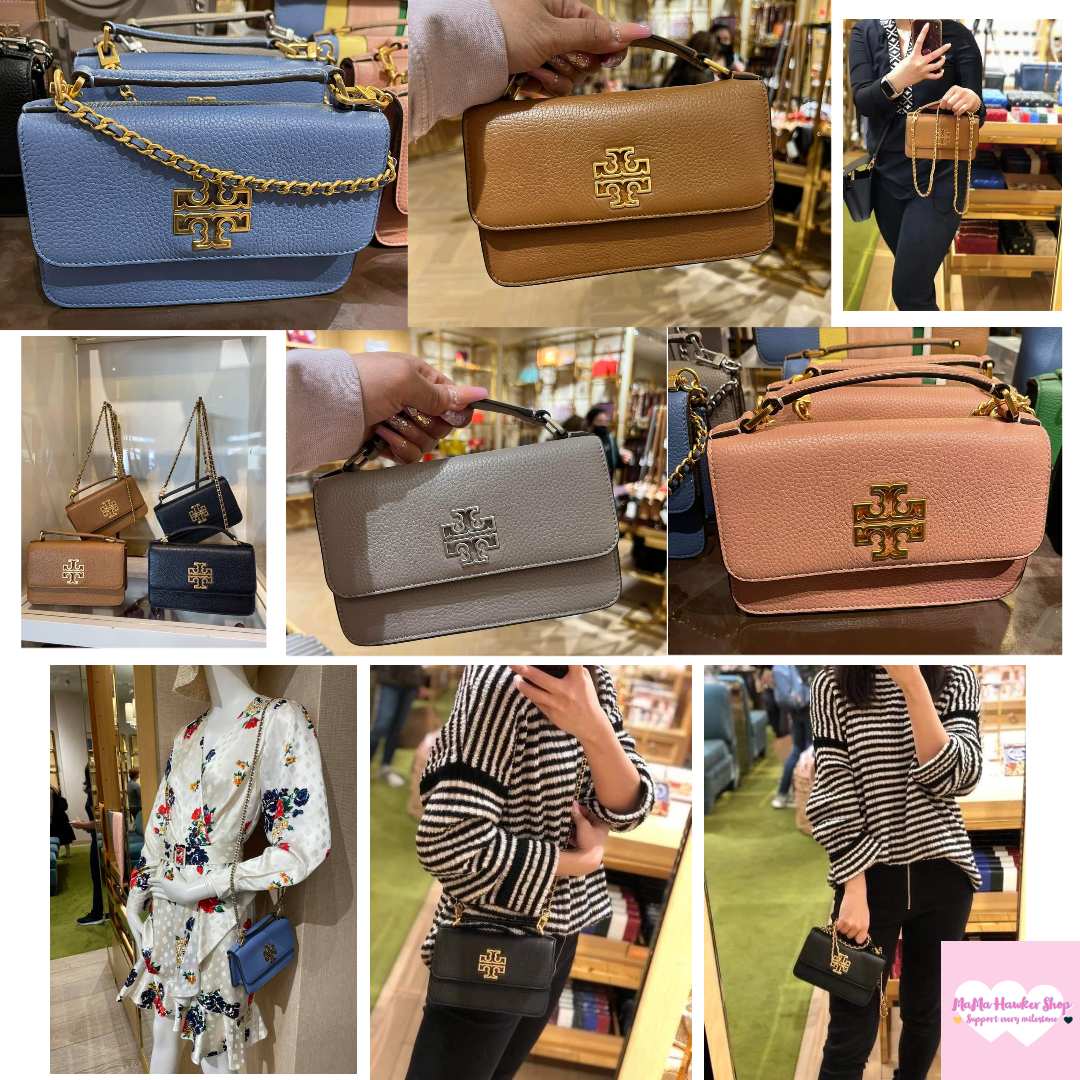 Tory Burch Britten Mini Top Handle Bag 5 colors