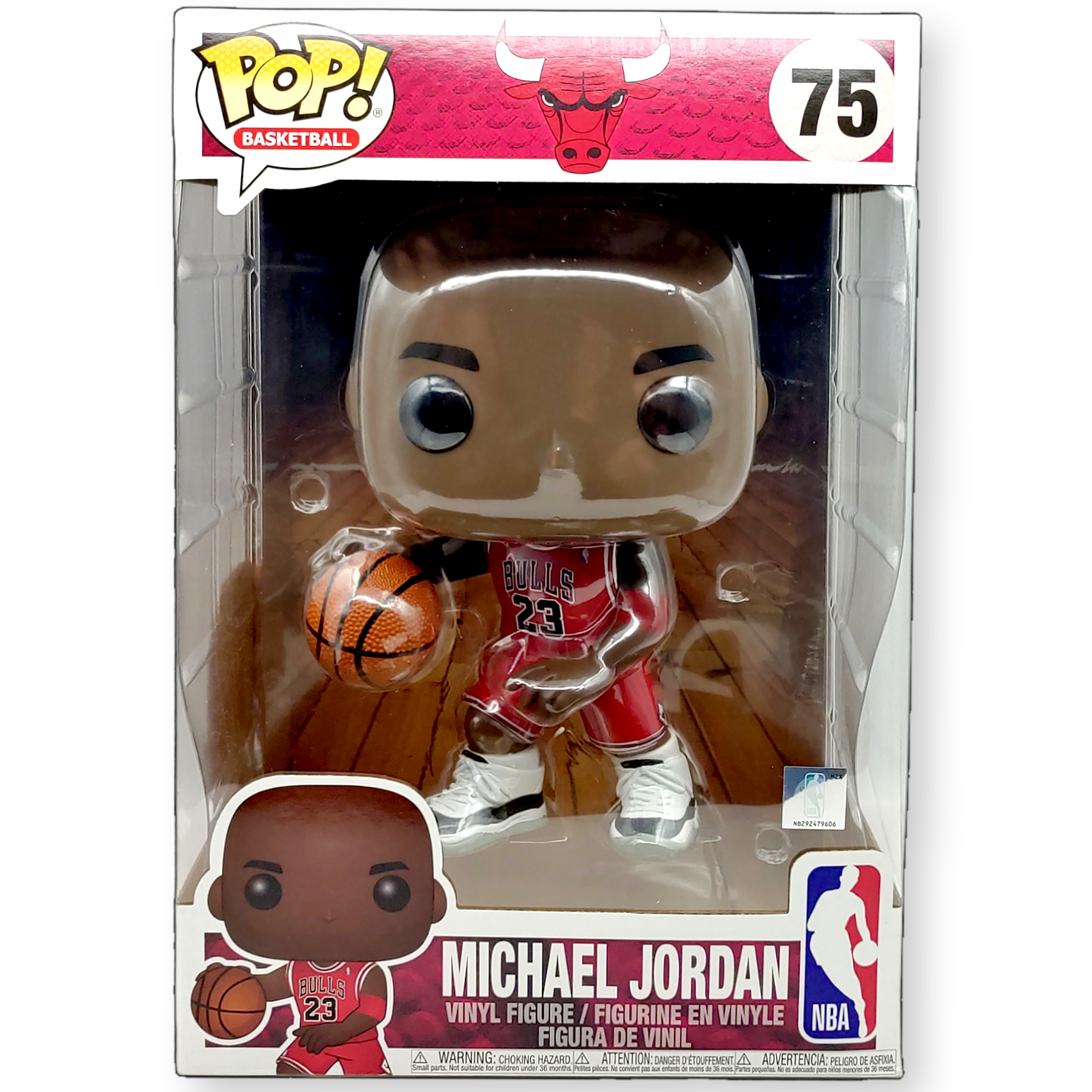 FUNKO POP 10吋 公牛佐敦-No.75