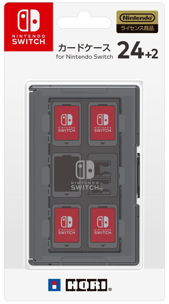 NS HORI 遊戲卡匣收納盒 24+2 黑