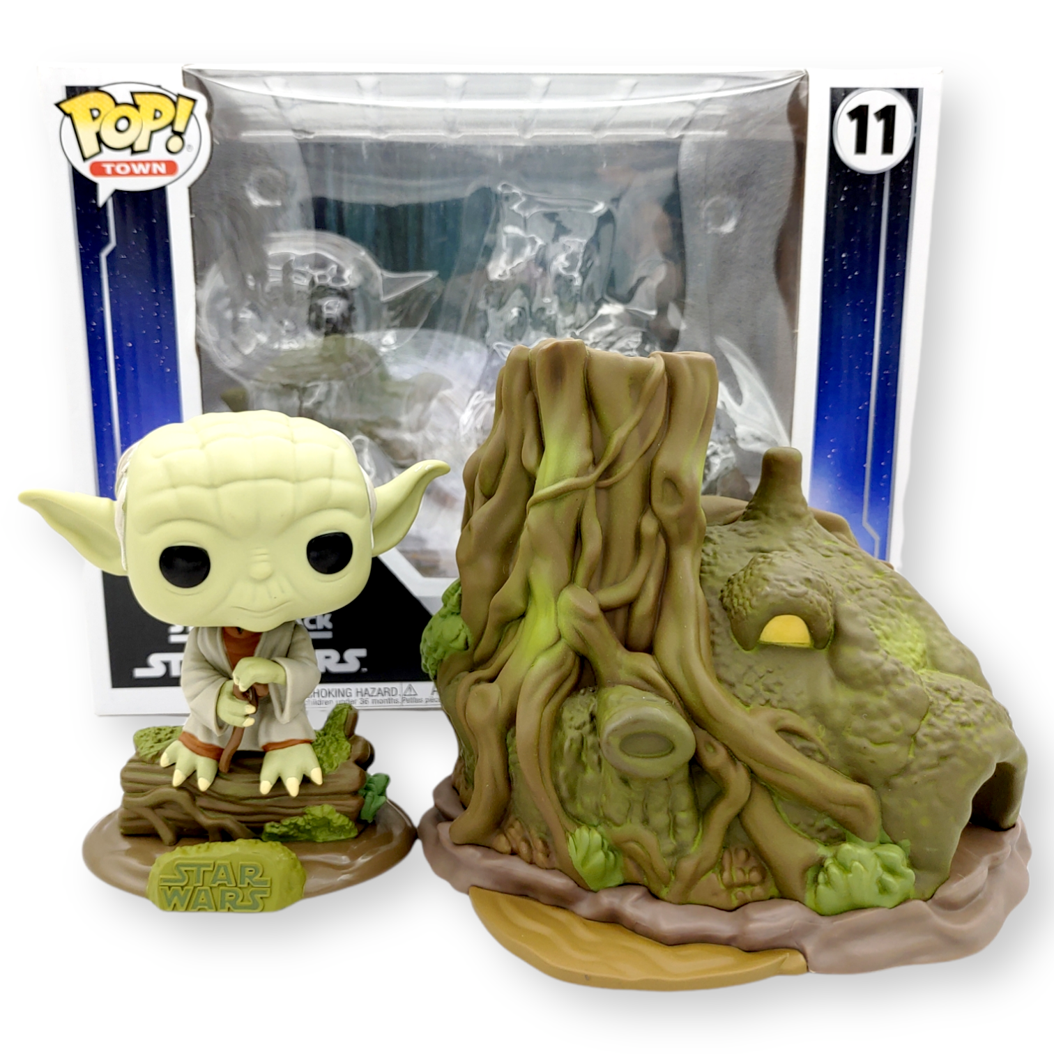 FUNKO POP<星球大戰StarWars>6吋尤達大師(打坐)-NO.11