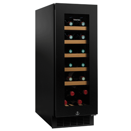 Vintec  VWS020SBA-X‧Noir Series 單溫區紅酒櫃‧18支‧香港行貨,原廠1年保養‧