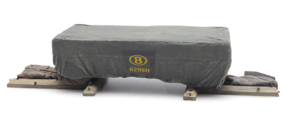 Artitec 487.801.68 HO規 Cargo: Shipping crate under tarpaulin "NMBS" 貨物