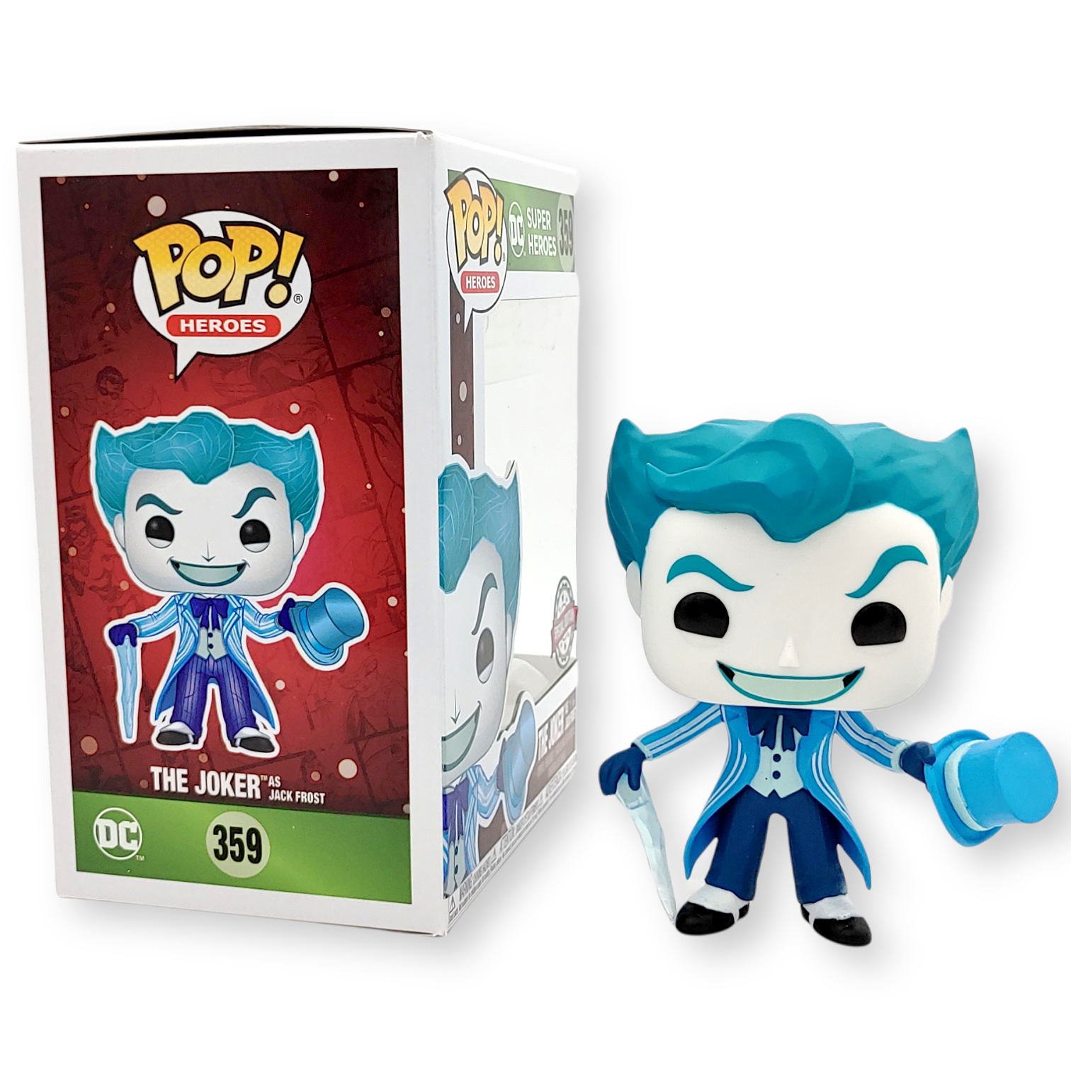 FUNKO POP<蝙蝠俠>小丑(藍髮)-No.359