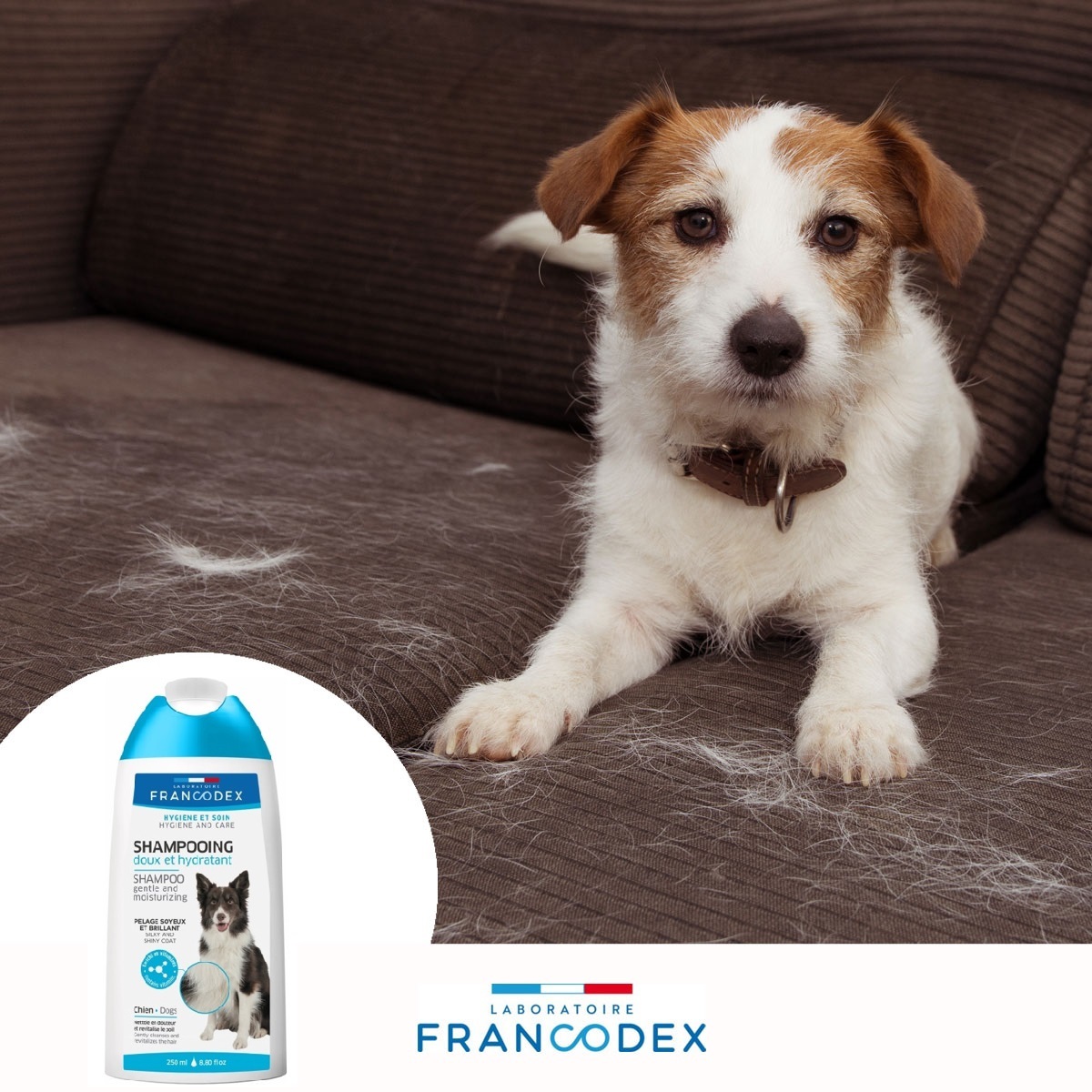 Francodex 犬用 盪和保濕洗毛水 250ml