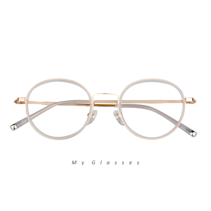 T41彈性鈦經典圓框眼鏡