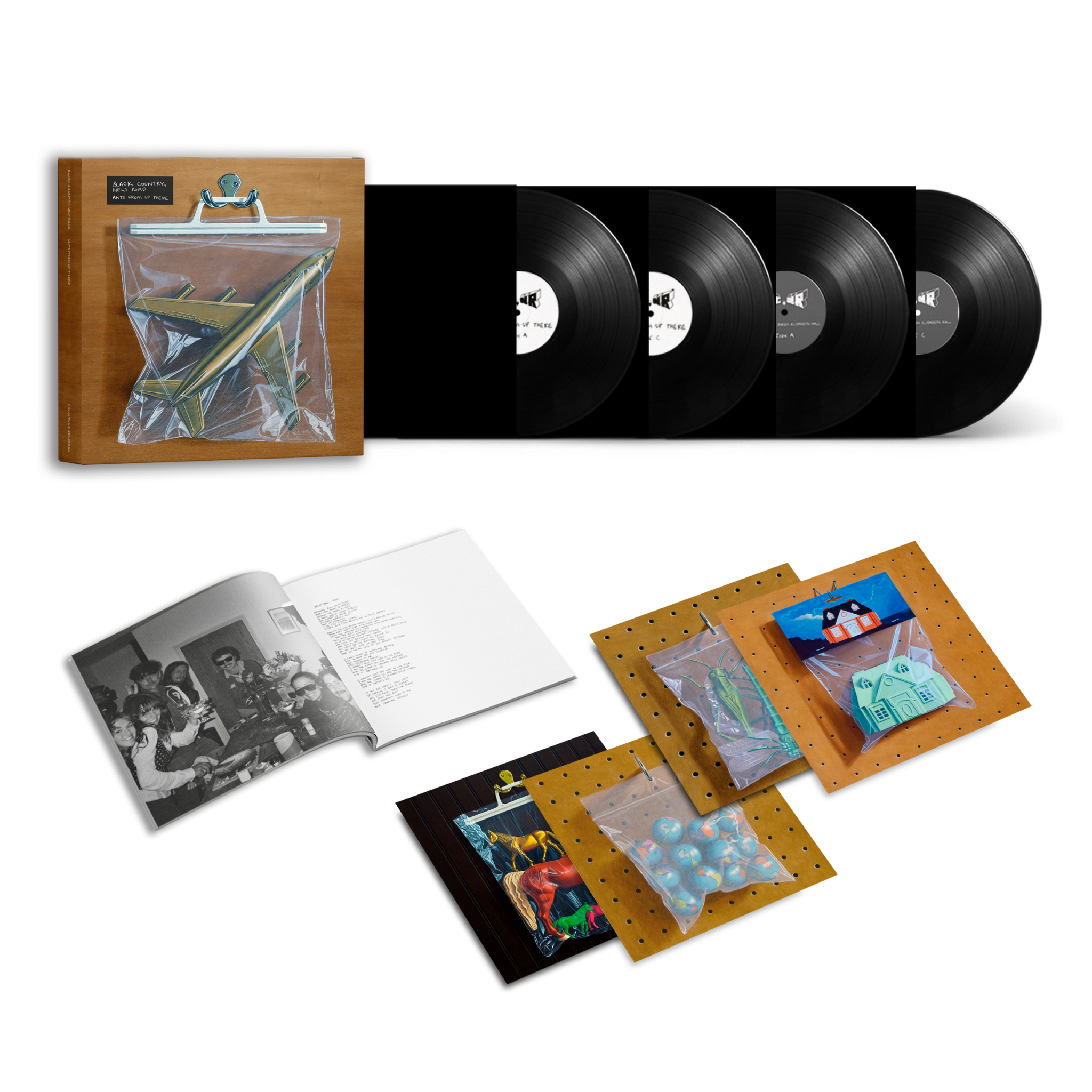 Black Country New Road《Ants From Up There (Deluxe Edition)》（限量4LP + 書冊 + Art Prints + MP3下載碼）