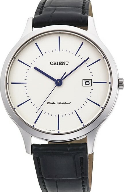 萬年鐘錶 - 東方錶  ORIENT   皮革簡約經典男錶    RF-QD0006S  錶徑 39mm