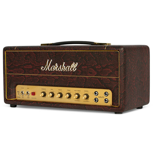 Marshall Marshall Studio Vintage 真空管音箱組 限量酒紅蛇皮紋 SV20H MKII 20瓦 + 112 Cab 第 3 張圖片｜三峽吉他 / Bass