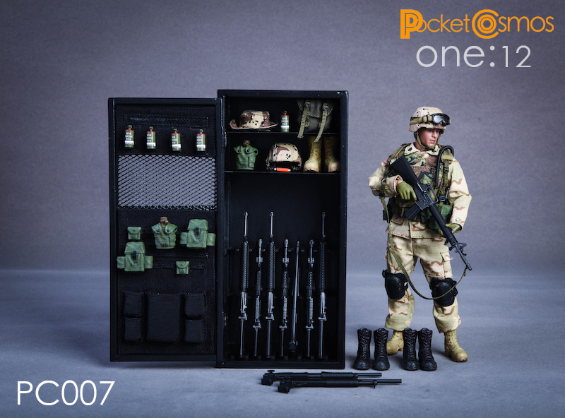 Pctoys PC007 1/12 Metal Weapon Cabinets 2.0 Lockers (現貨)