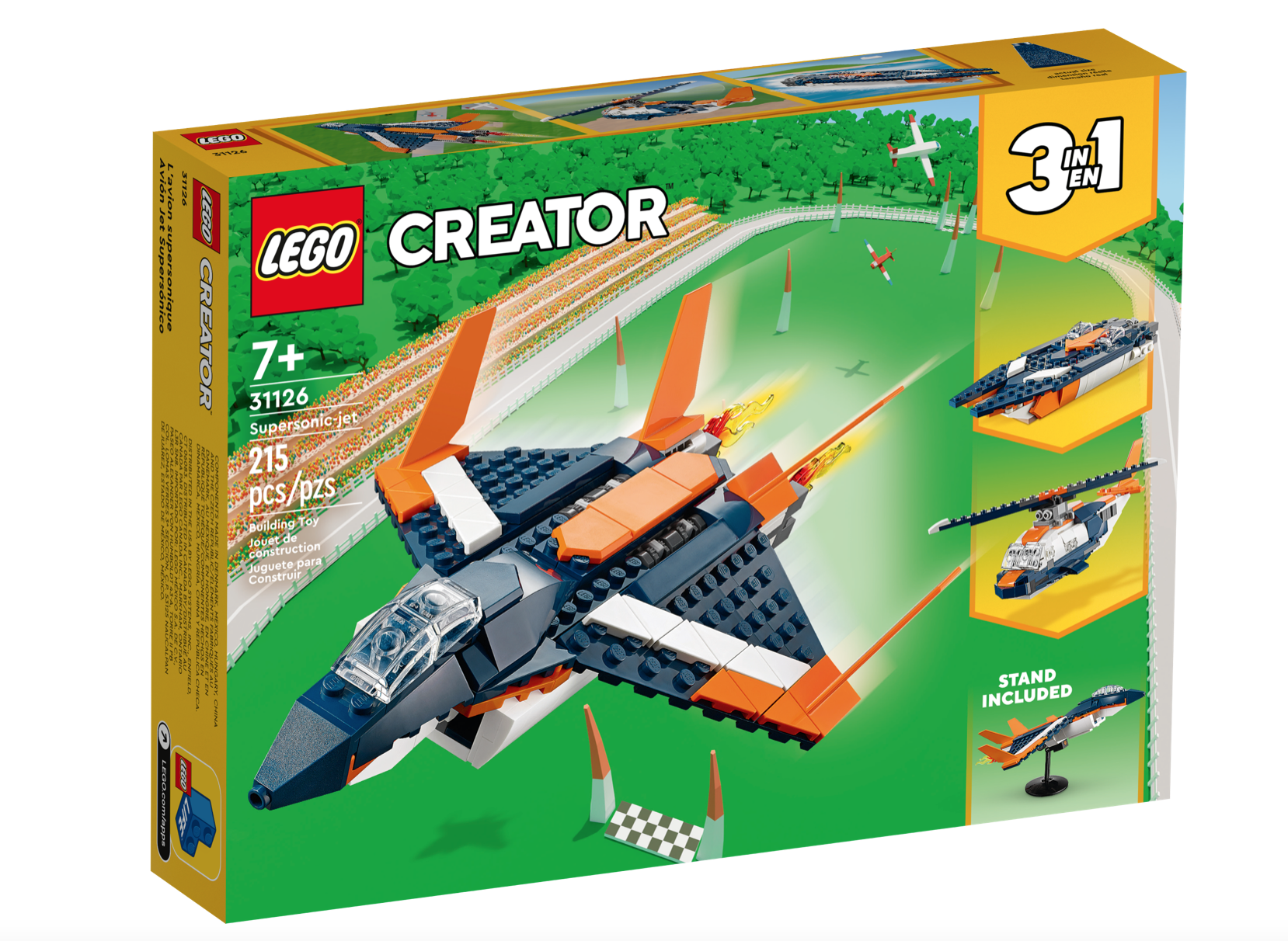 [飛米樂高積木磚賣店] LEGO 31126 Creator-超音速噴射機
