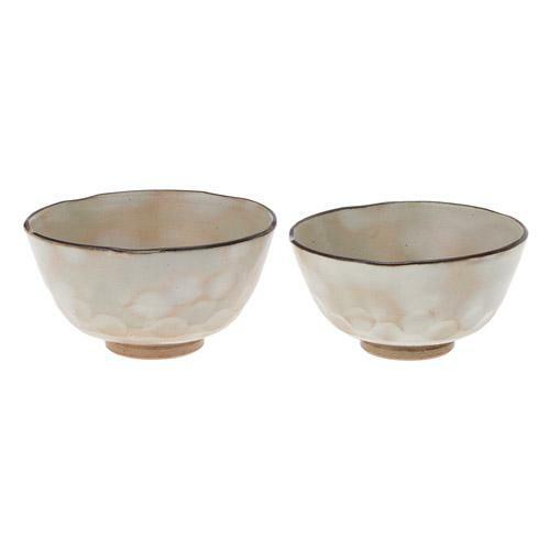 日本製京燒清水燒俊山窯森俊山【吉祥富士】飯碗組