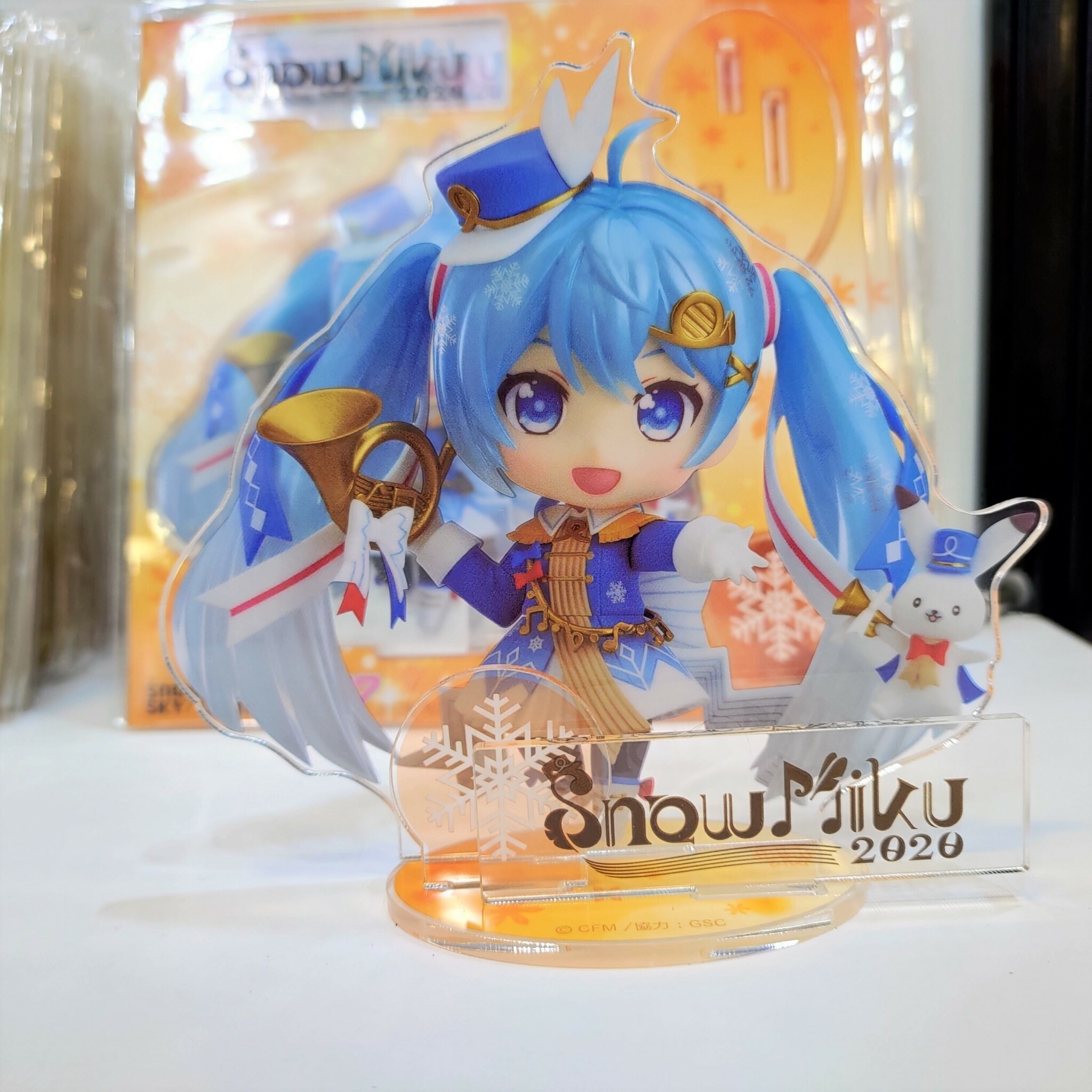 初音未來-壓克力牌-雪未來-2020