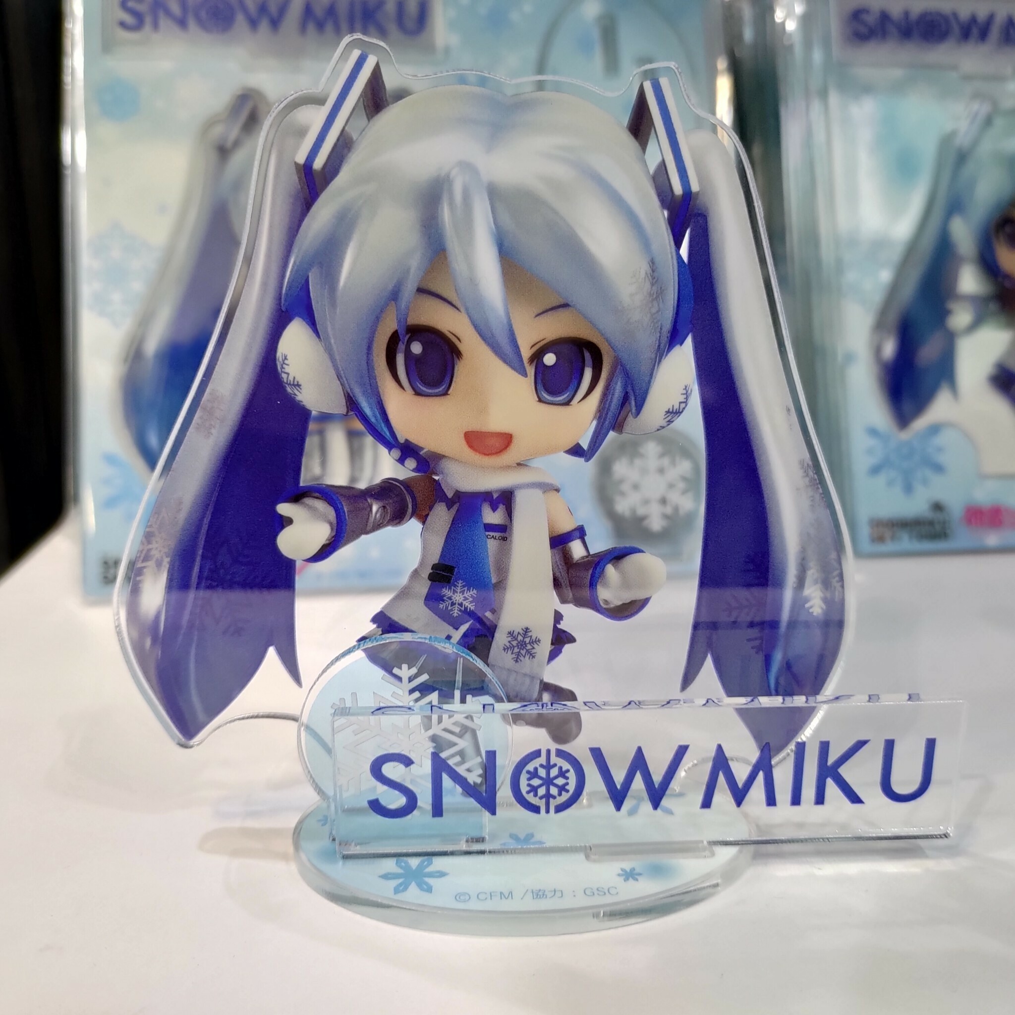 初音未來-壓克力牌-雪未來-2011