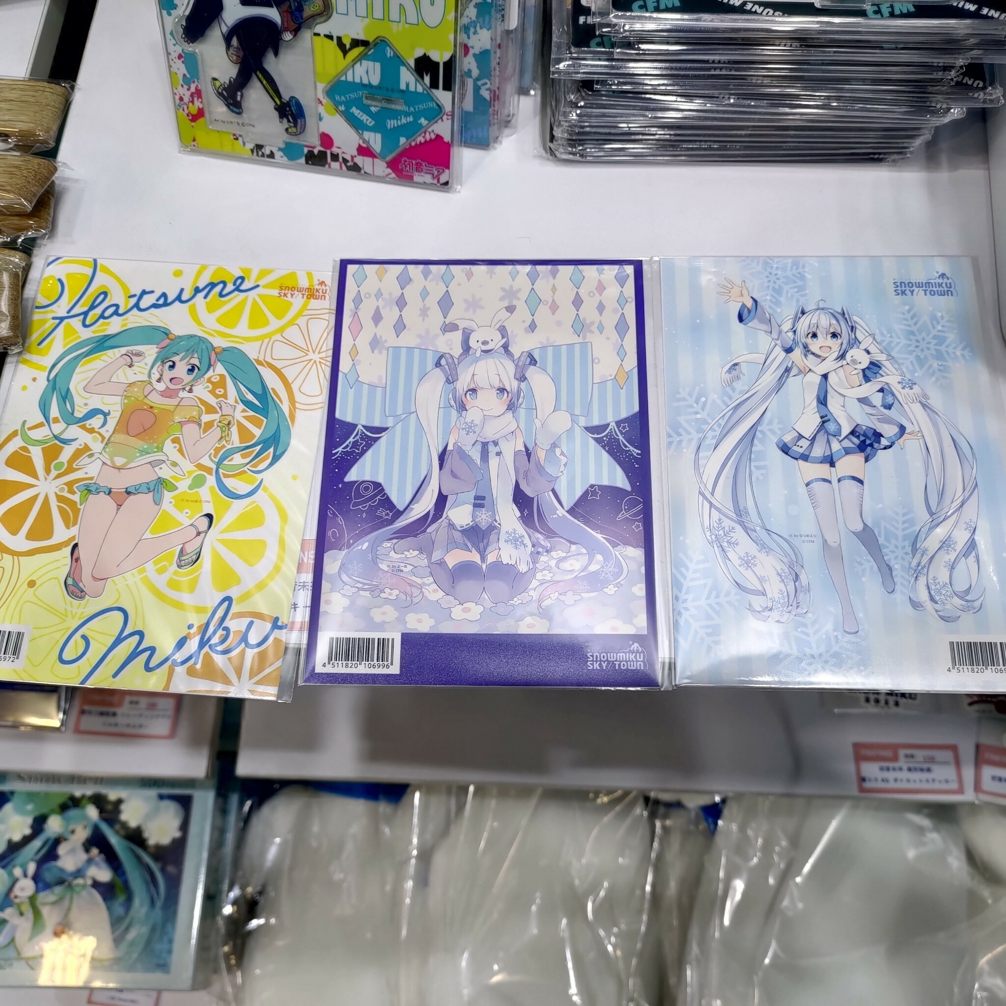 初音未來-貼紙-雪未來 (3款)