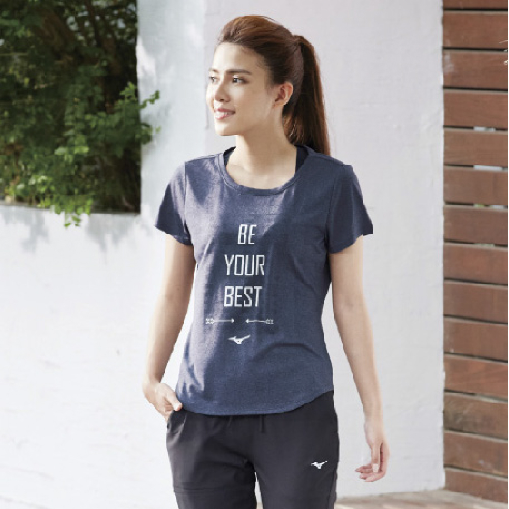 MIZUNO 美津濃 女 短袖運動T恤 32TA8203