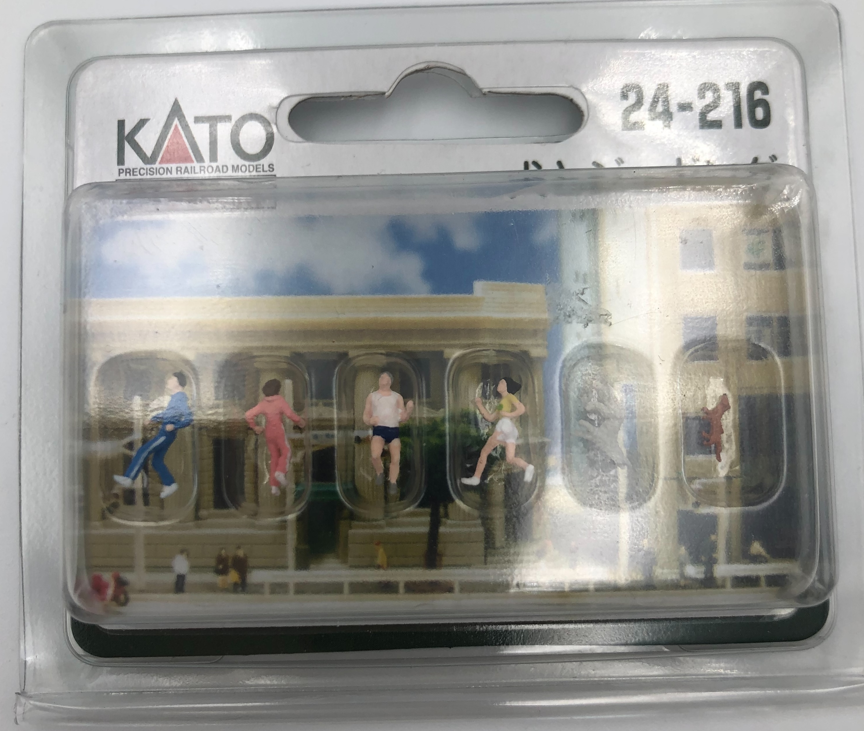 Kato 24-216 N規 慢跑的人和狗