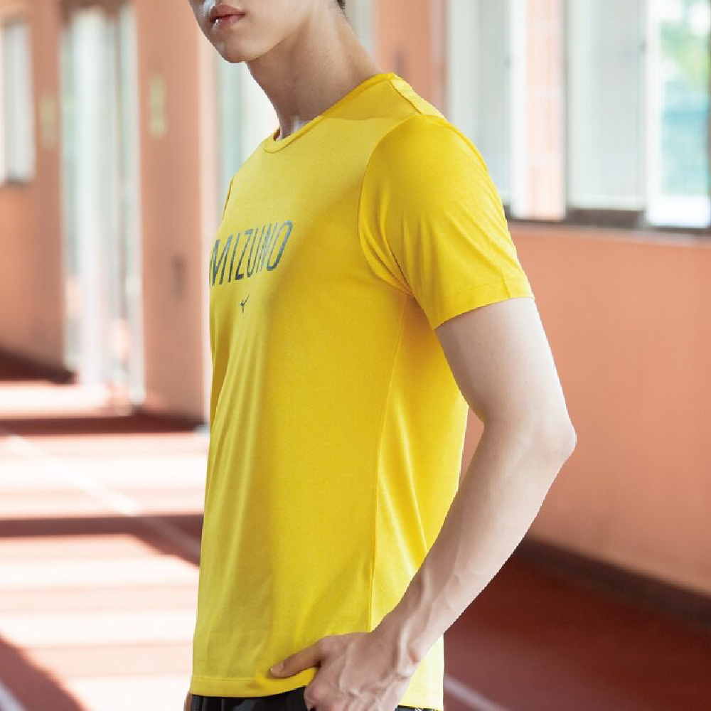 MIZUNO 男 短袖運動T恤 字母LOGO T 32TA0011
