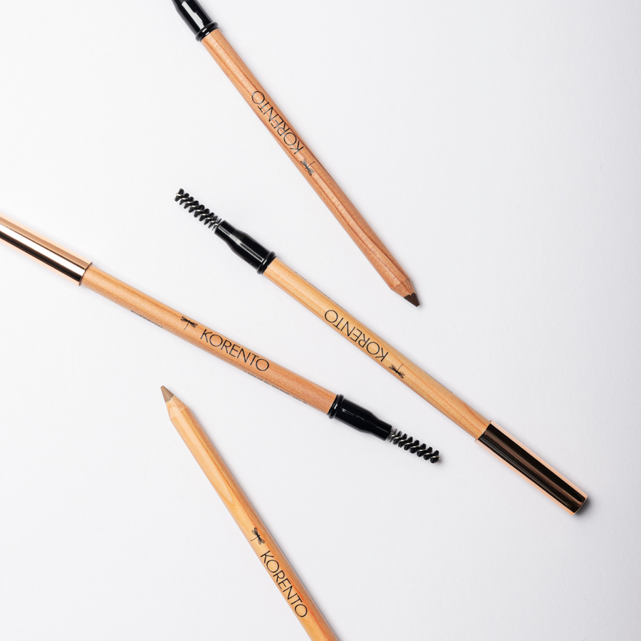KORENTO 立體塑型雙頭天然眉筆