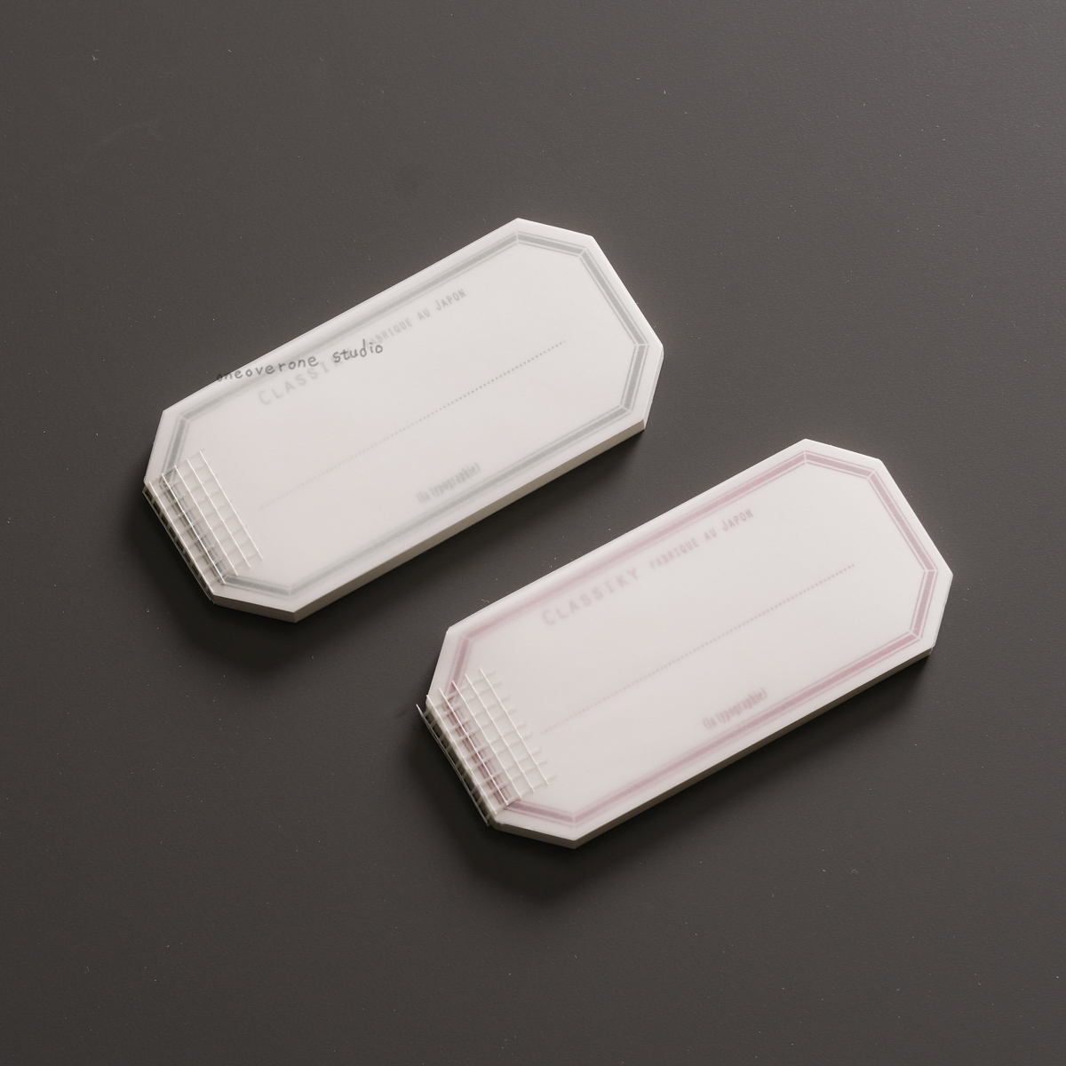 標籤凸版印刷水糊便條本 / 倉敷意匠 日本