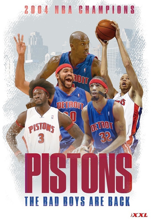 XXL 2021 9月號 復古專題 藍領光輝 Bad Boys II 活塞的全盛年代 隨書附贈活塞五虎海報