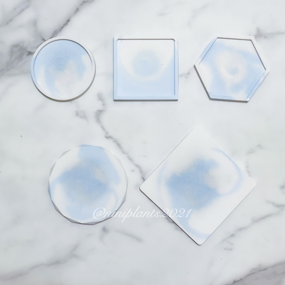 ｜染墨雅｜天空藍渲染水泥盆器