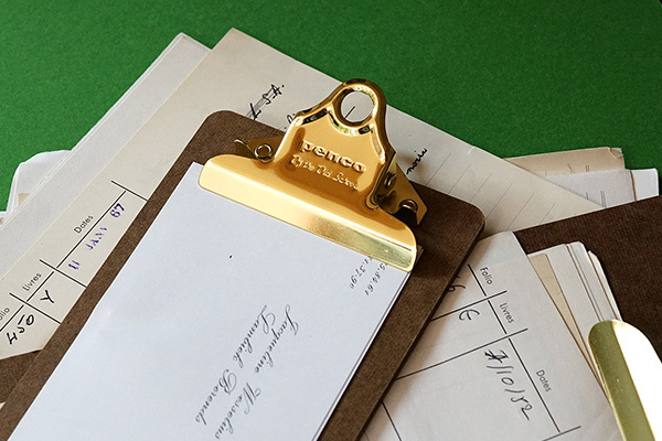 HIGHTIDE Penco手寫板 金夾：四種尺寸的好用板夾