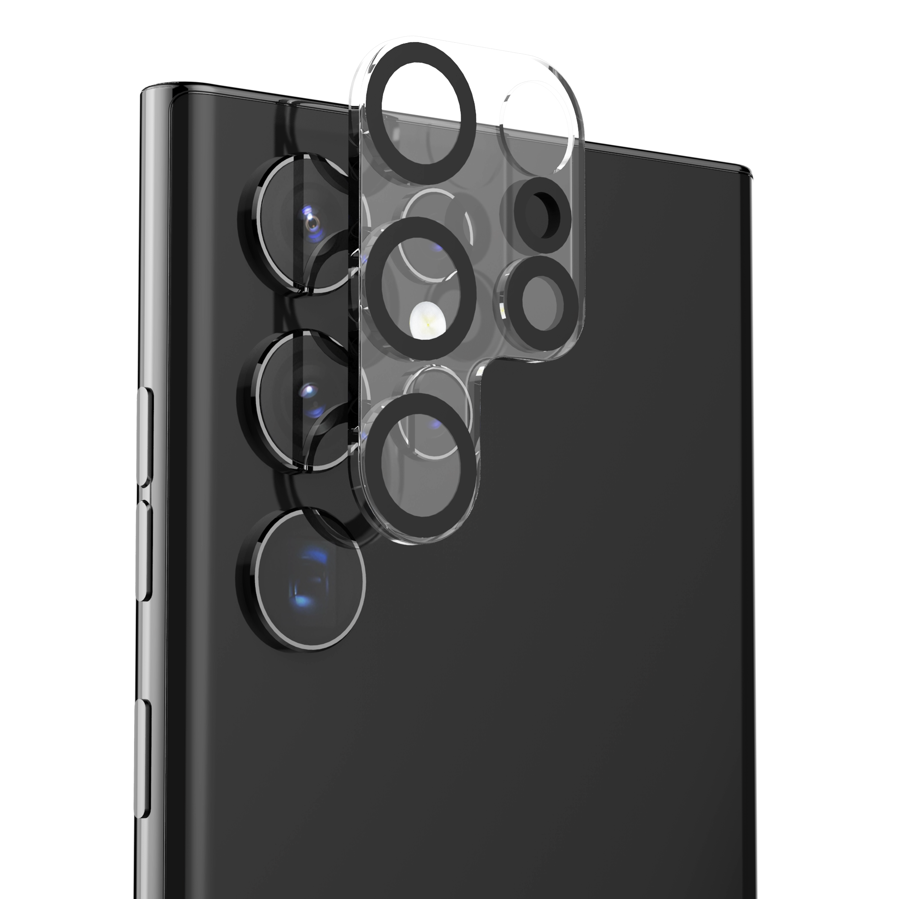 araree C-Sub Core Galaxy S22 Series 強化玻璃 (2 件) 全覆蓋鏡頭保護貼