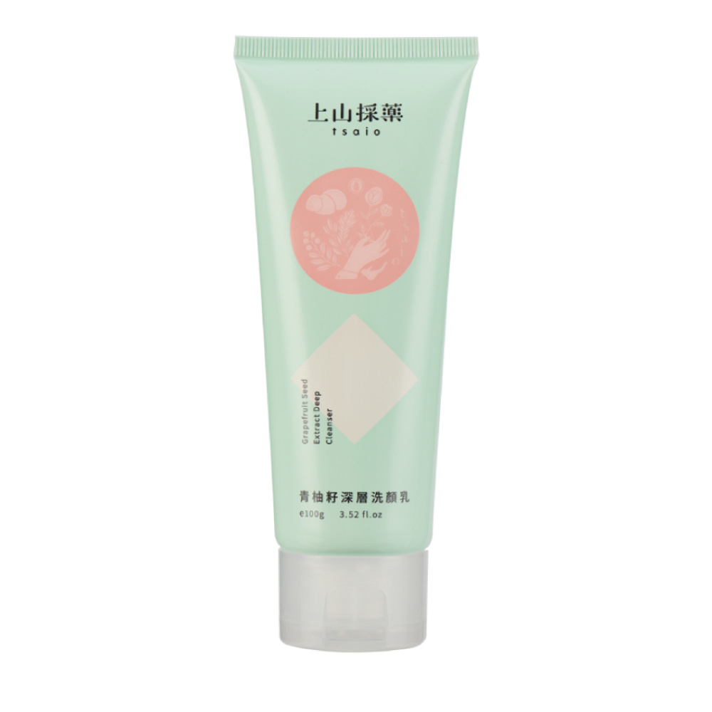 【tsaio上山採藥】青柚籽深層洗顏乳100g