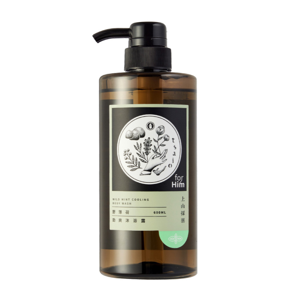 Wild Mint Cooling Body Wash 600ml